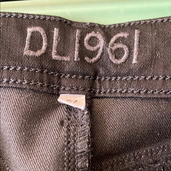 DL1961 Women's 27 Black Skinny Jeans 4way Stretch Nina - Picture 2 of 5